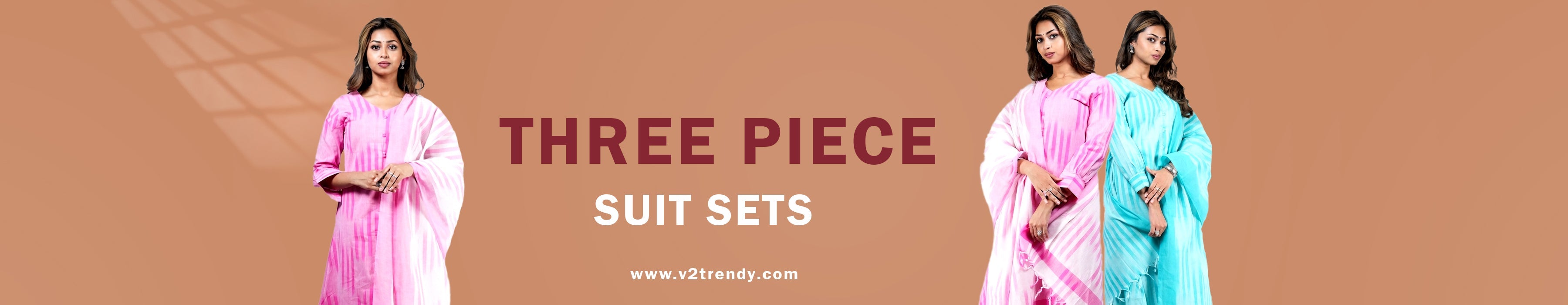 Three piece suit sets
