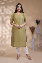 silk kurta set for women | Women's Office Wear Tunic Top