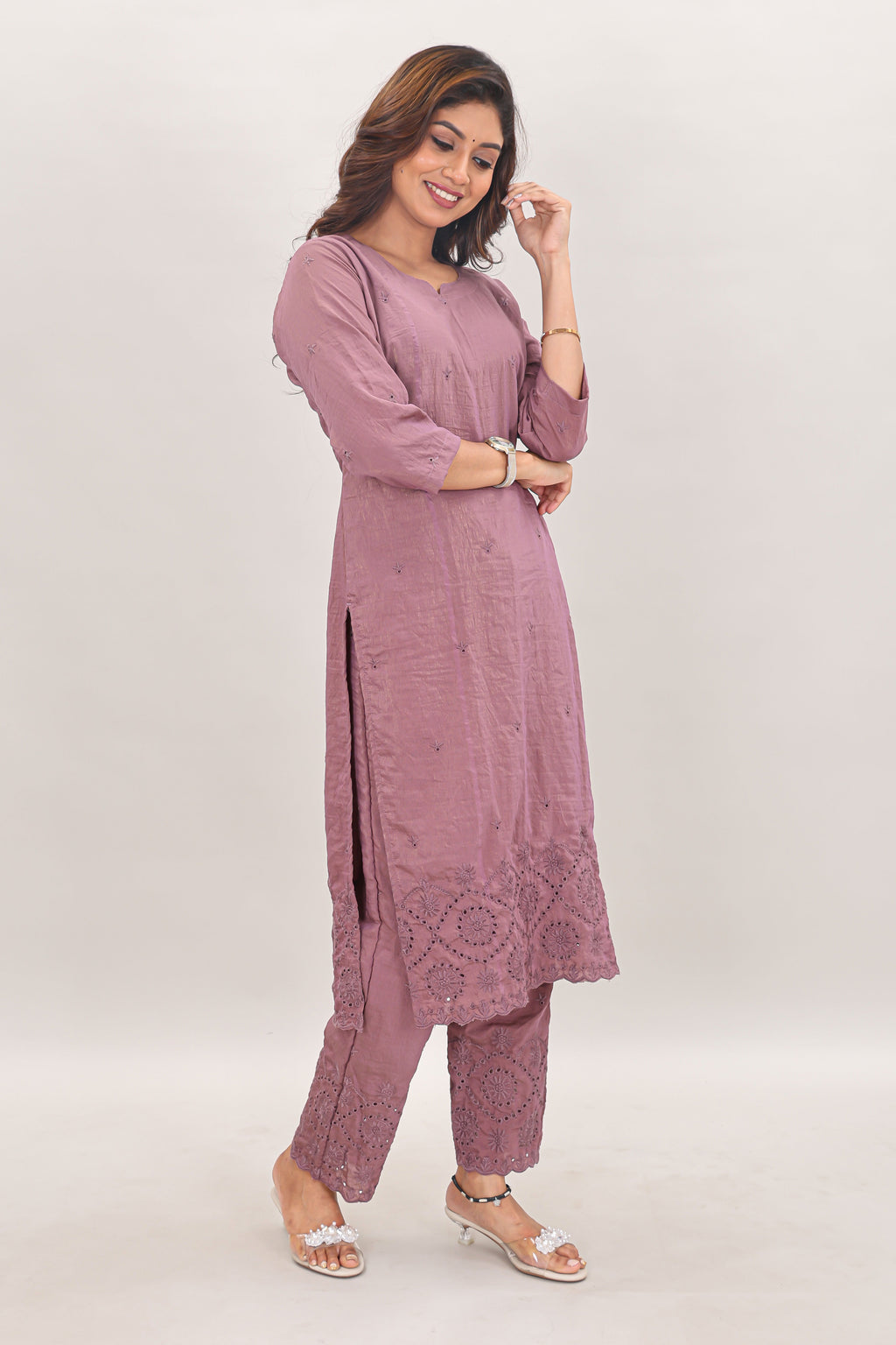V Neck Co-ord Set From Tamil Nadu