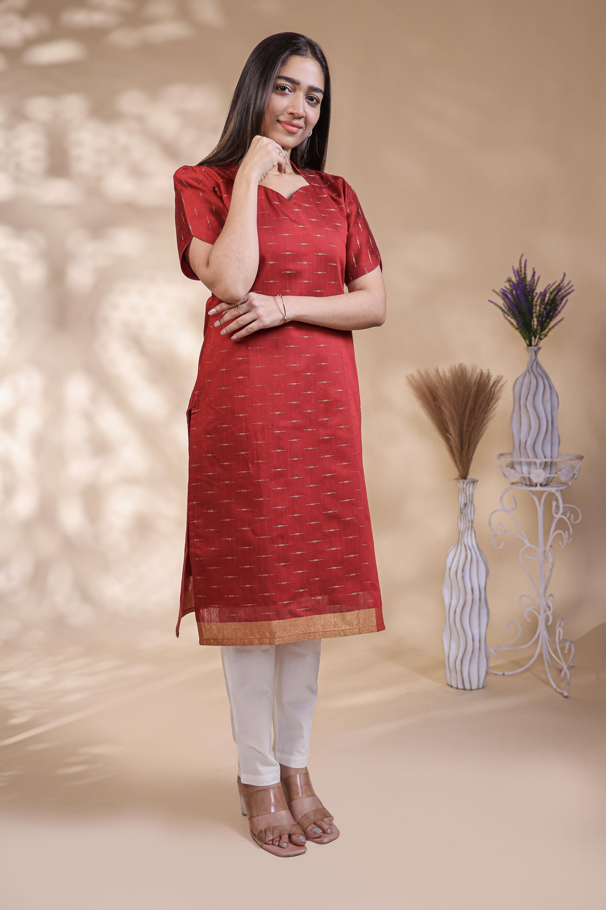 Buy Women Printed Peplum Top Online