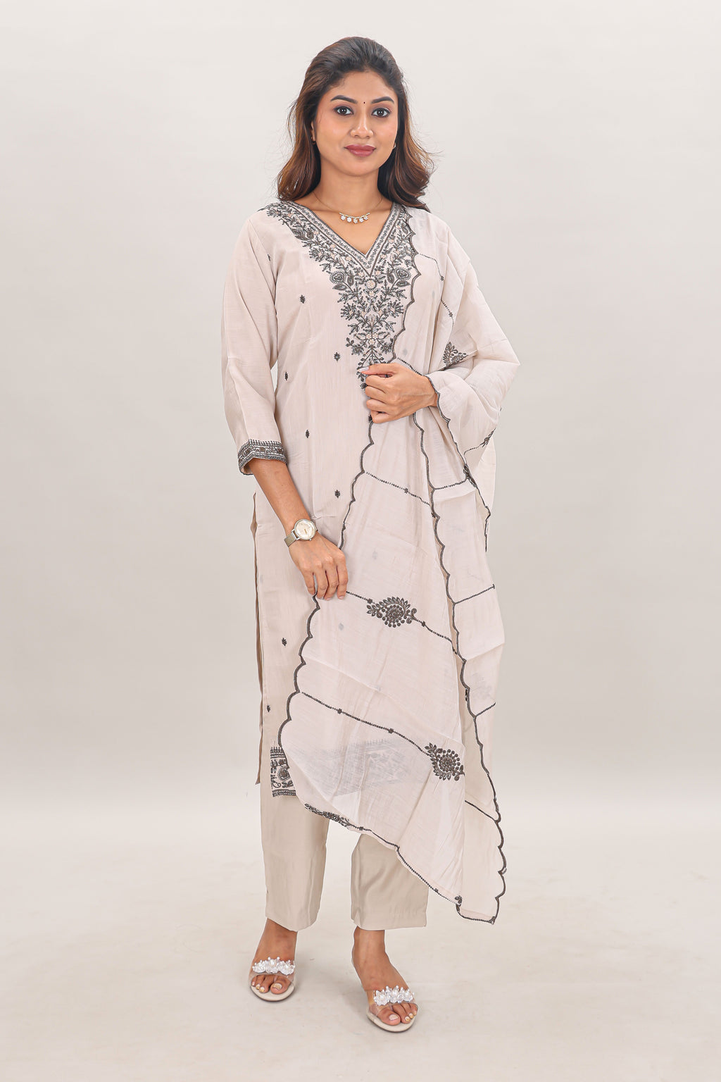 V Neck Co-ord Set From Tamil Nadu