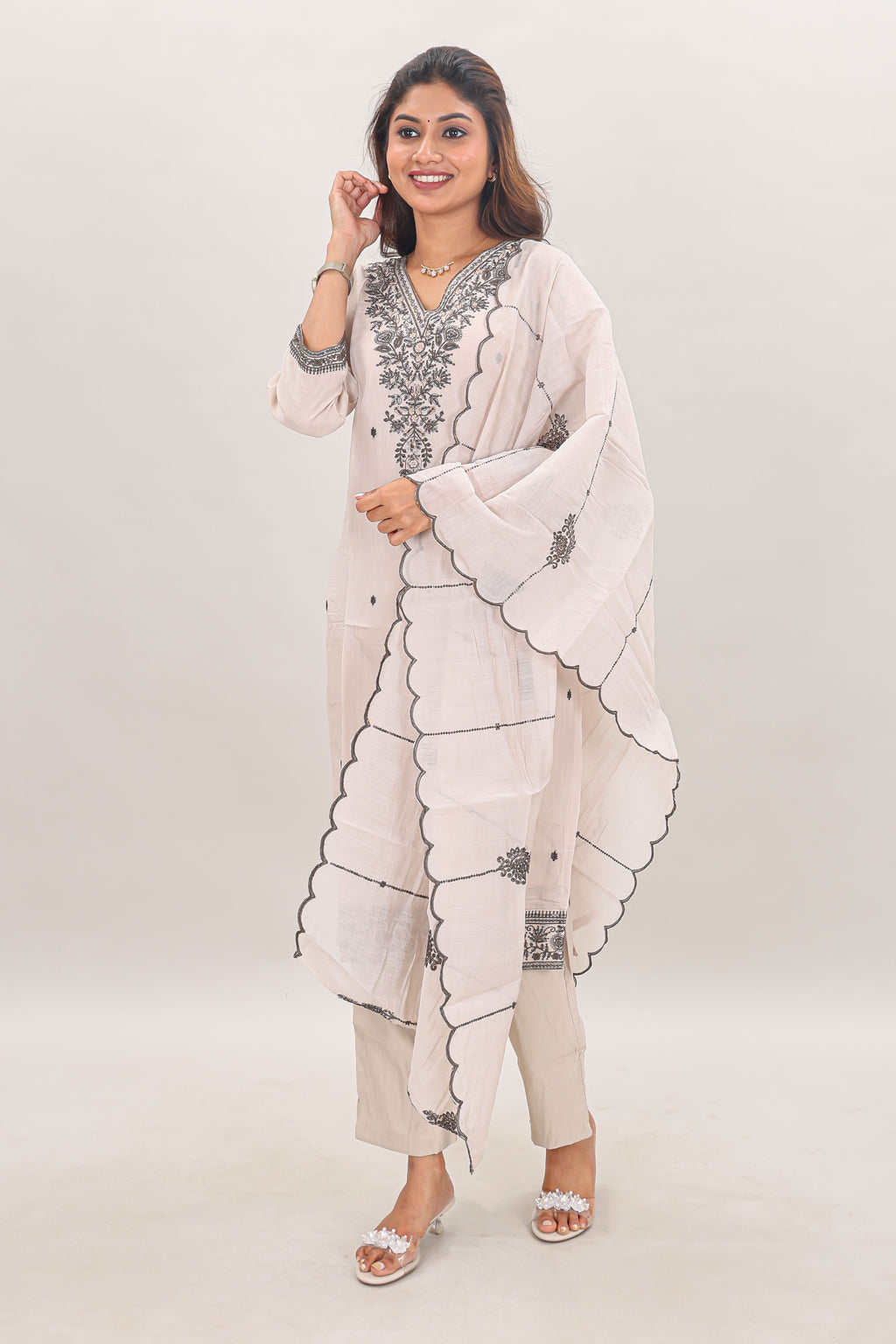 V Neck Co-ord Set From Tamil Nadu